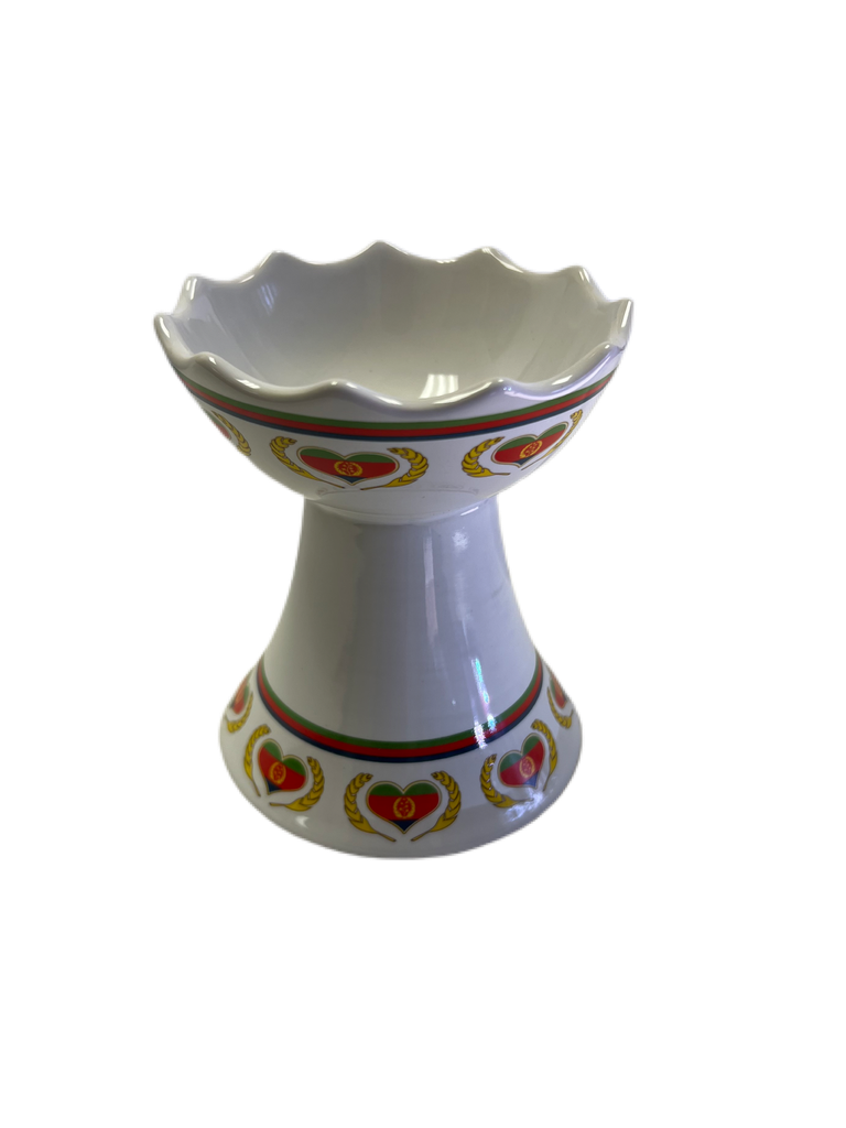 Ceramic Etan Machesha Small 5" (Eritrean Flag)