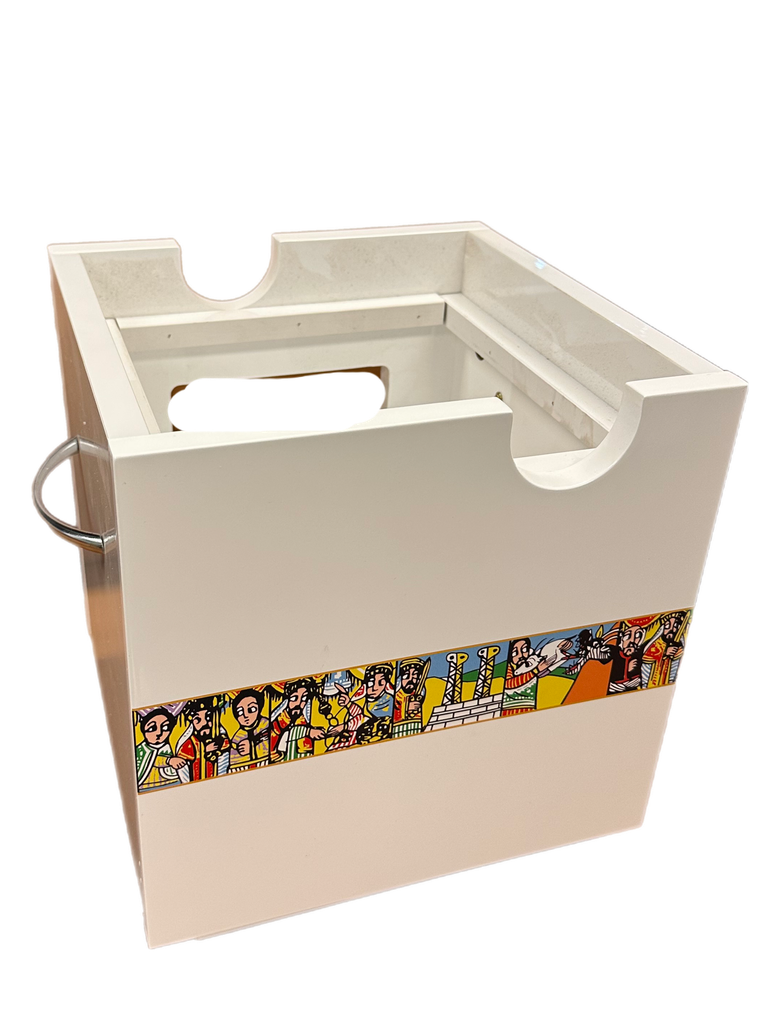 Wooden Electric Stove Holder   03 (Saba)