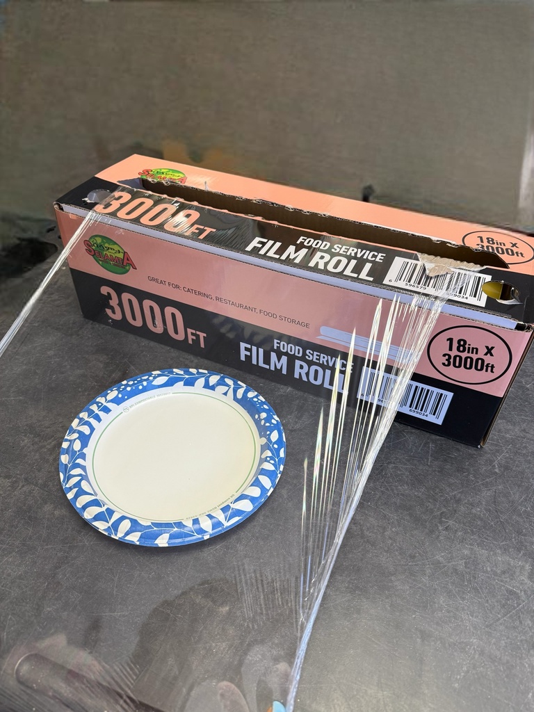 Foodservice Film , 18" x 3,000'