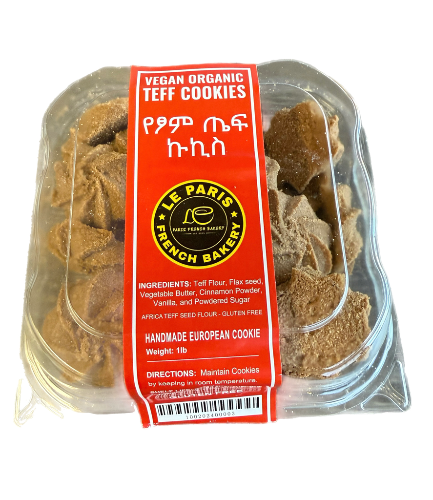 Vegan Organic Teff Cookies 1lb