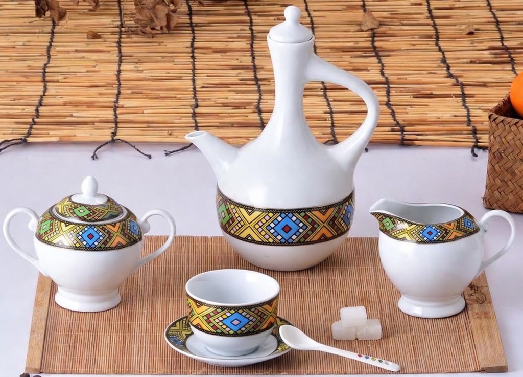 23 PCS Coffee Set (Telet) Cup without a handle 