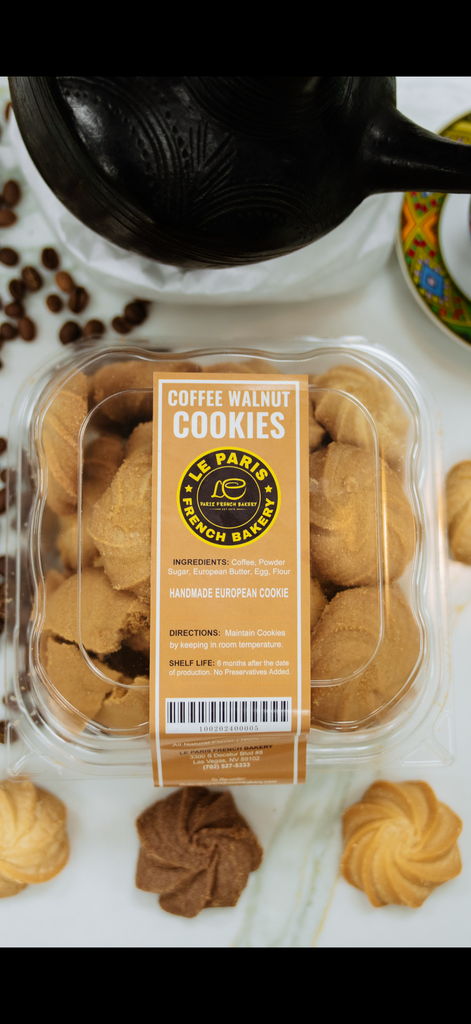 Coffee Walnut Cookies (1lb) 