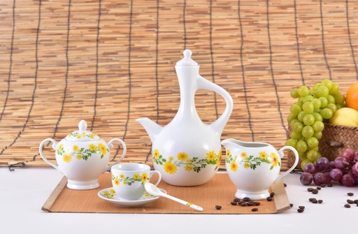 [251] 23 PCS Coffee Set (Adey Abeba)