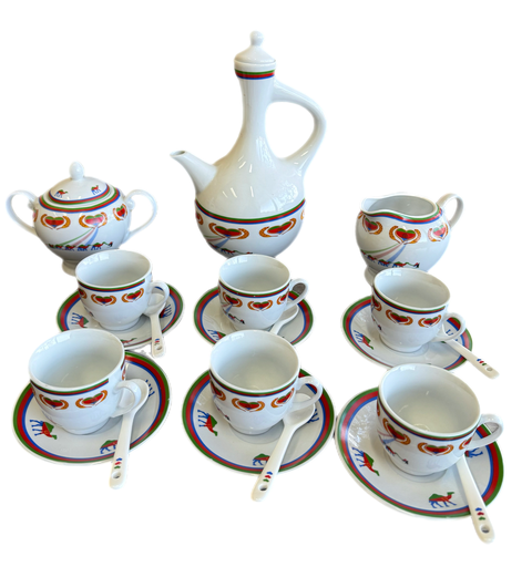 [246] 23 PCS Coffee Set (Eritrean) 