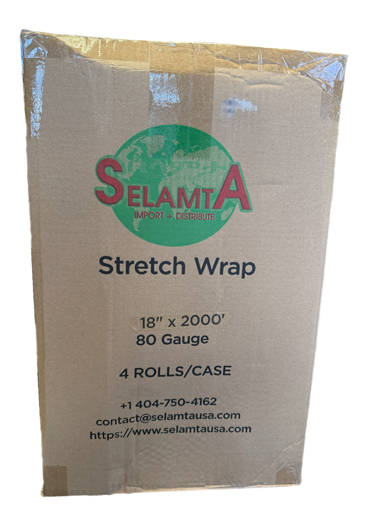 Stretch Wrap 18"  80 Gauge 2000'