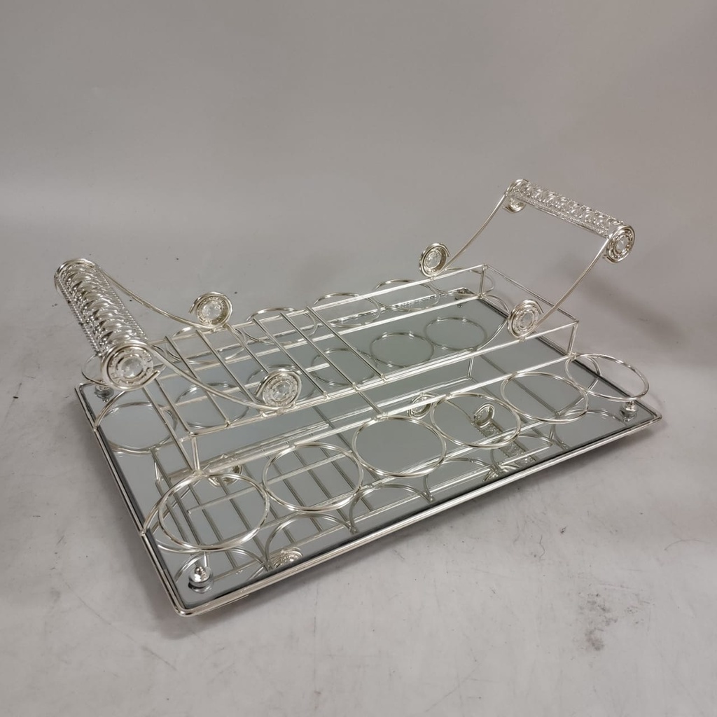 Serving tray Silver FT659-3