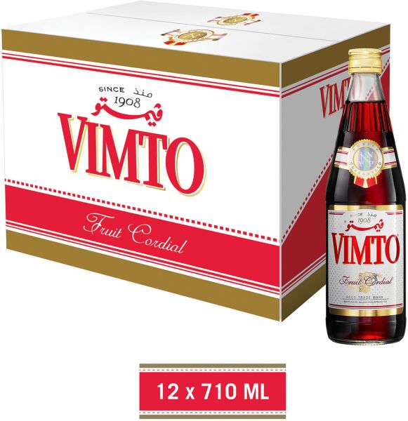 Vimto Syrup 12 x 24 (710 ml) Bottle