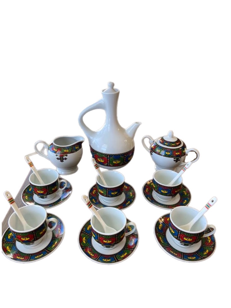 23 ፍሬ የቡና ዕቃዎች (በንግስት)