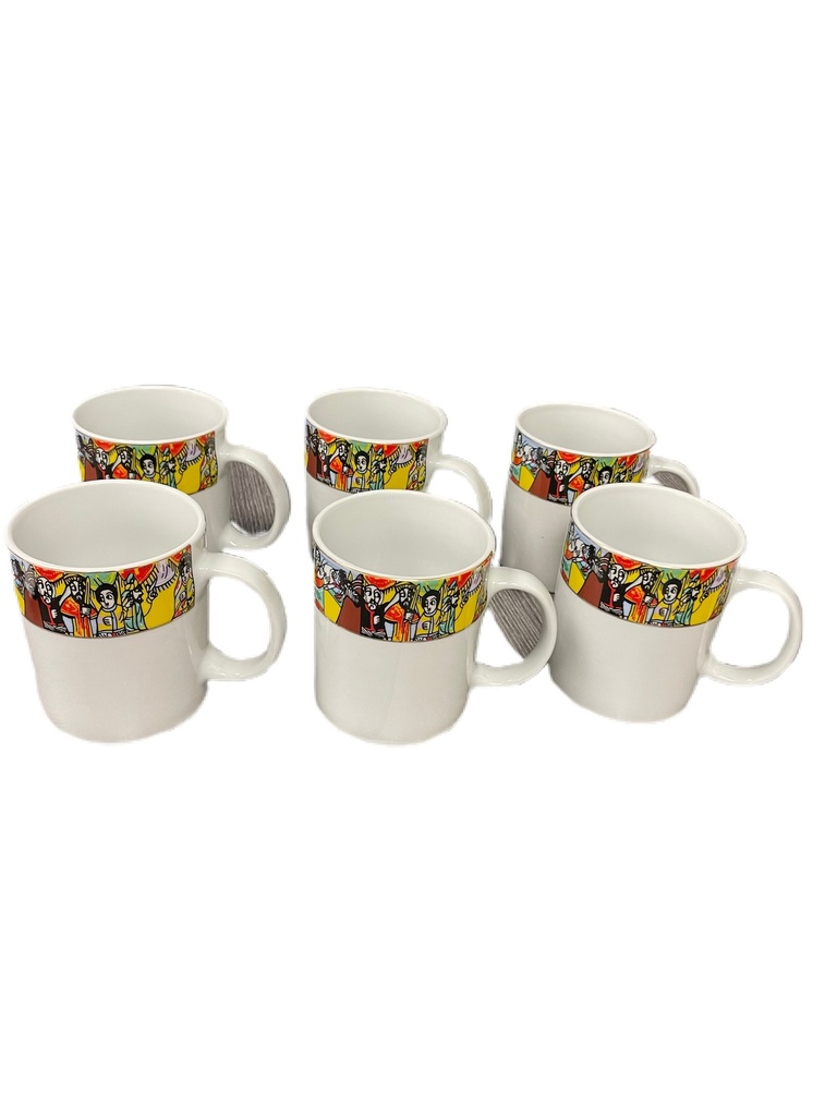 6 PCS Mug Set (Saba)
