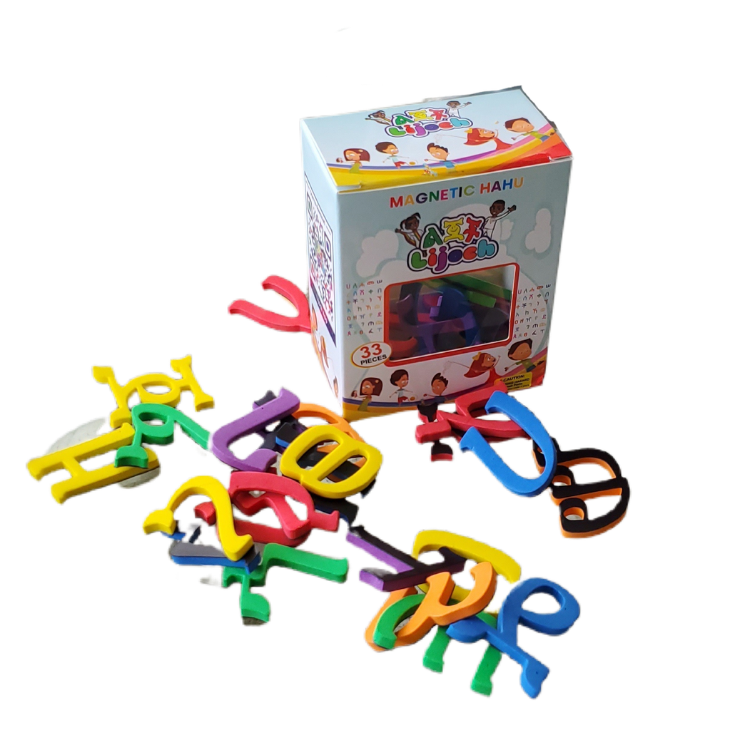Amharic Alphabets 37 PCS (Only Primary Letters)