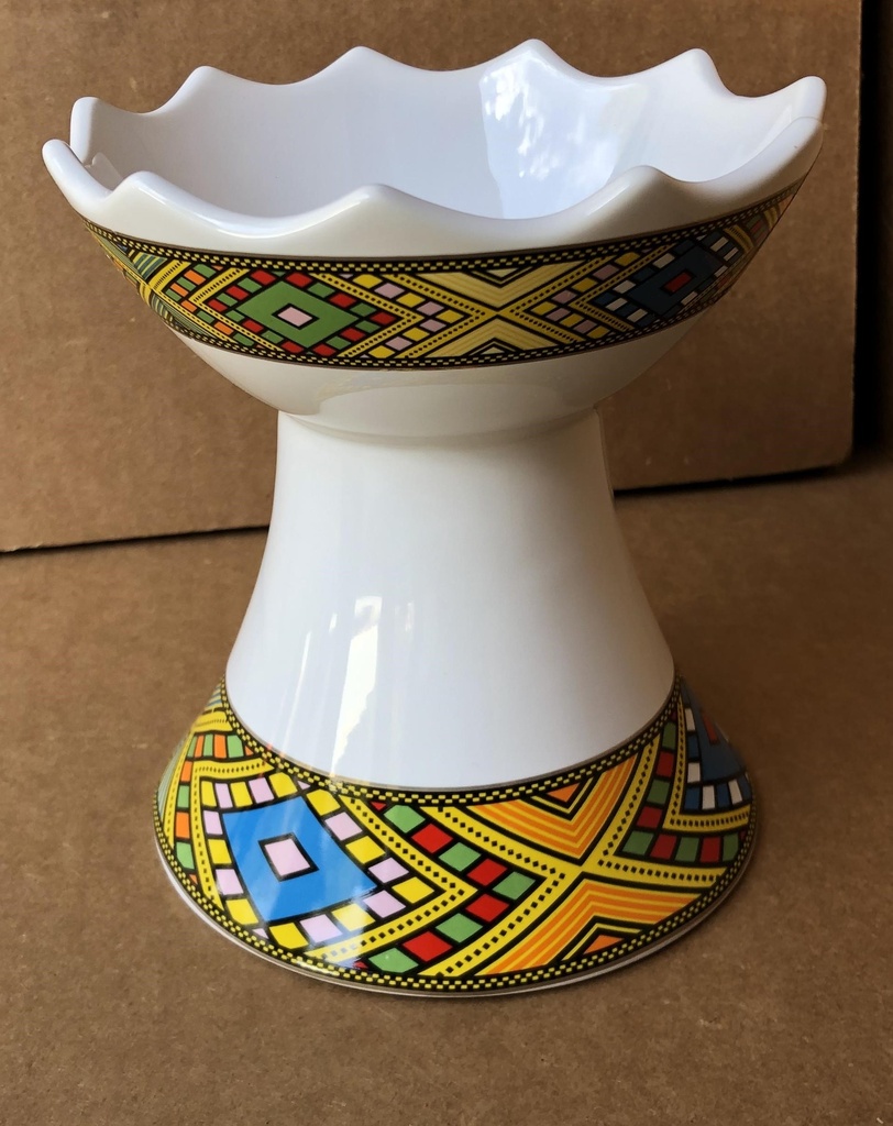 ትልቅ ሴራሚክ እጣን ማጨሻ (በትልቅ ጥለት)