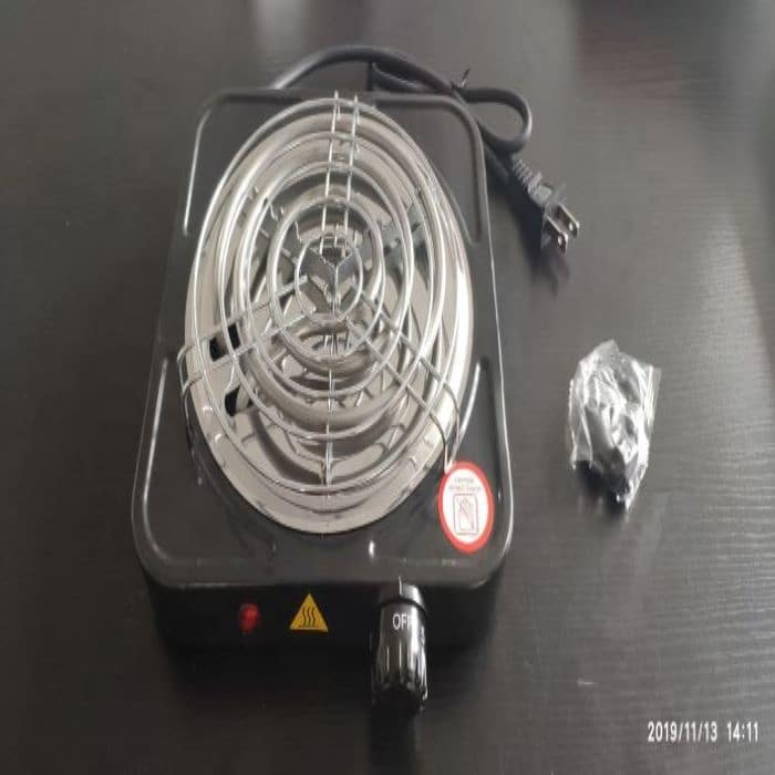 ትንሽ የኤሌክትሪክ ምድጃ (ጥቁር)