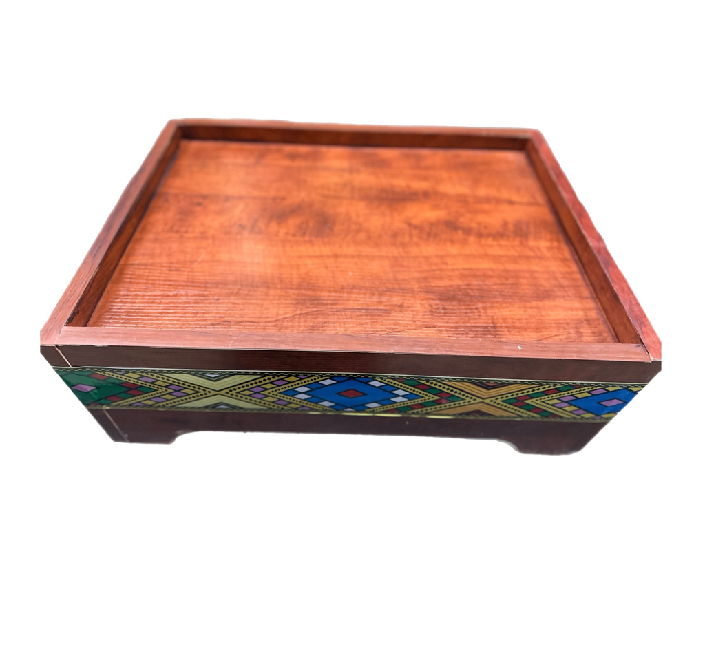 Rekebot Wood Dark Brown (Large Telet)