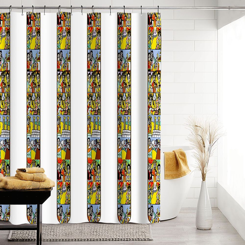 Shower Curtain Saba 72X72 inches 