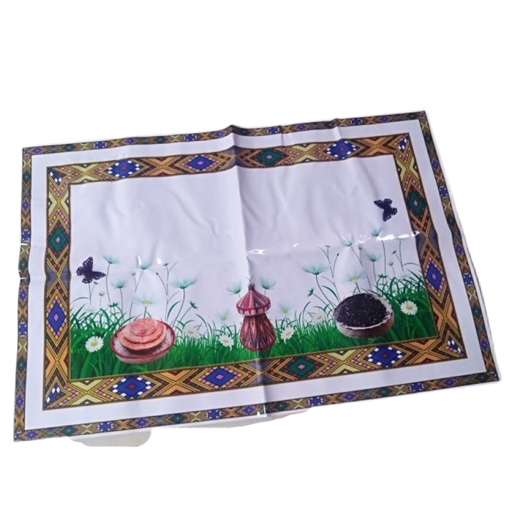 የቡና ምንጣፍ (በትልቅ ጥለት)