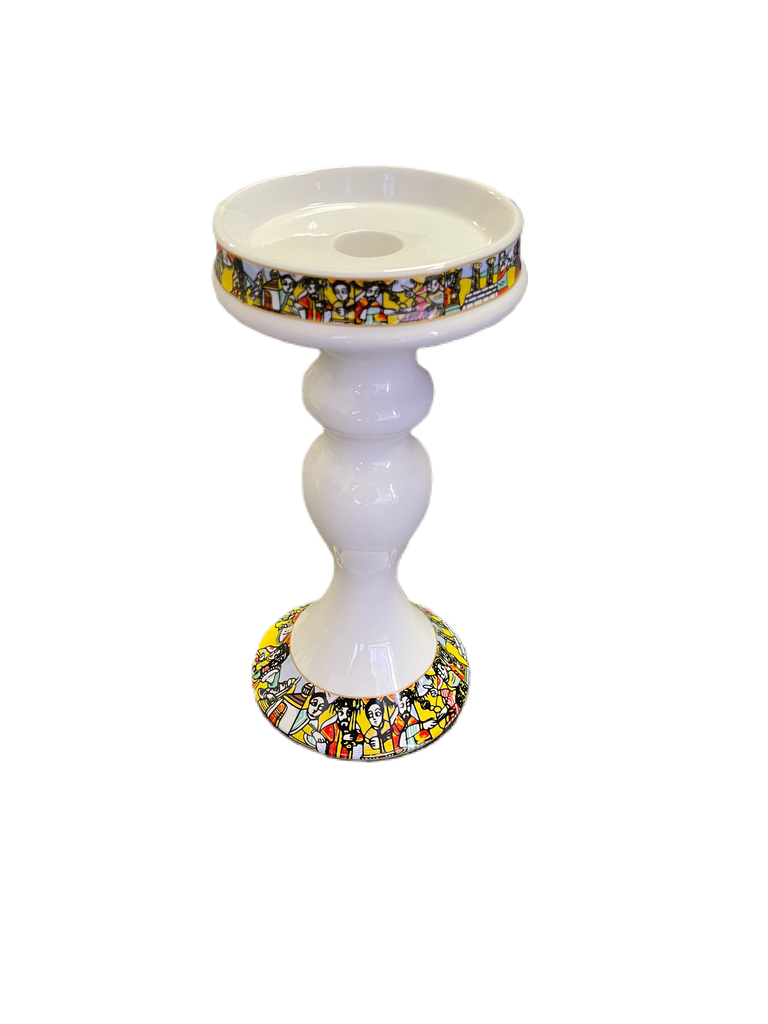 Ceramic Candle Holder (Saba)