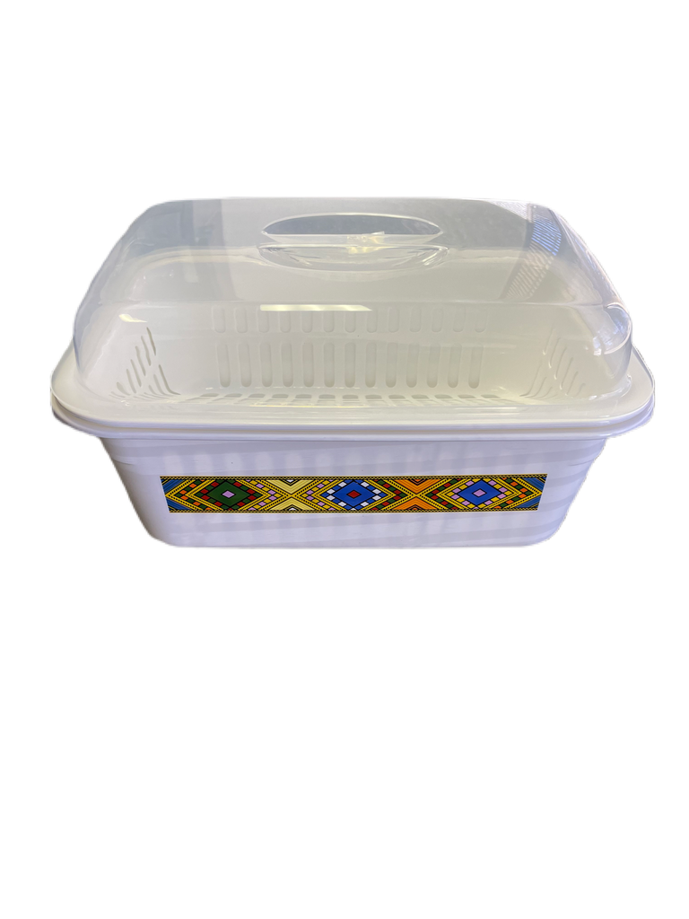 መካከለኛ የእንጀራ ማቅረቢያ 14.5 " (በጥለት)