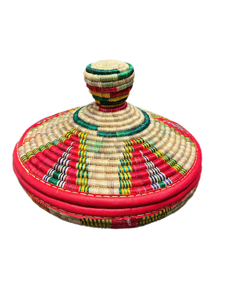 የእንጀራ መሶብ በትልቅ ስፌት