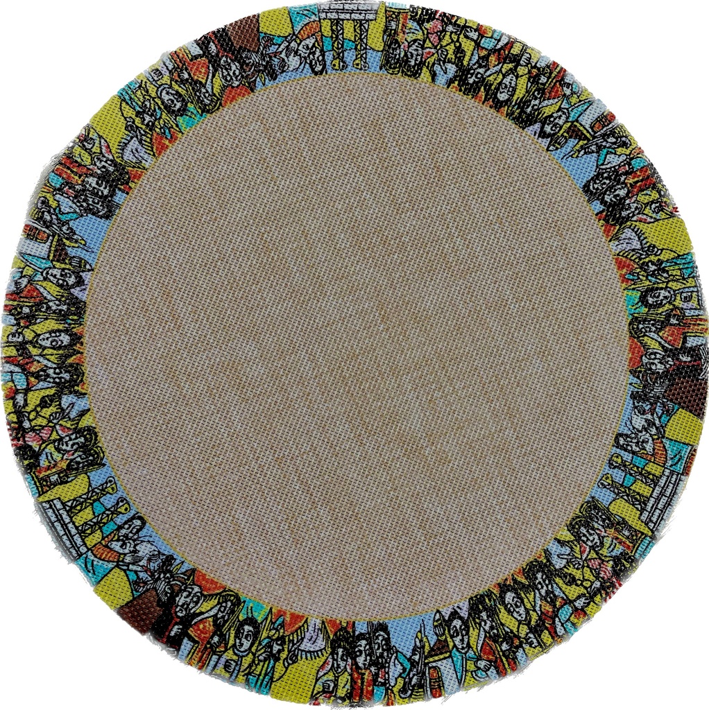 Table Mat Round (Saba) 14"