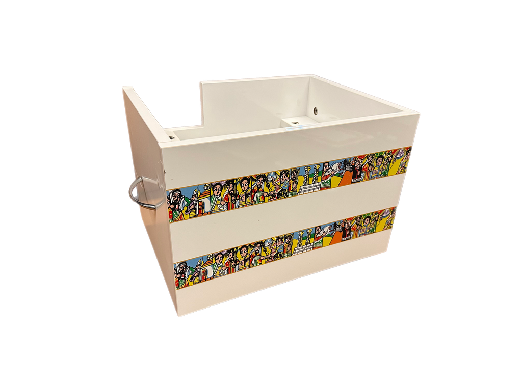 Wooden Gas Stove Holder 05 (Saba)