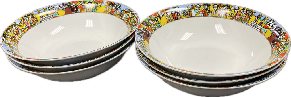 6 Serving Bowls (Saba)