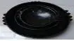 Ceramic Kitfo Plate small 5.5" Black