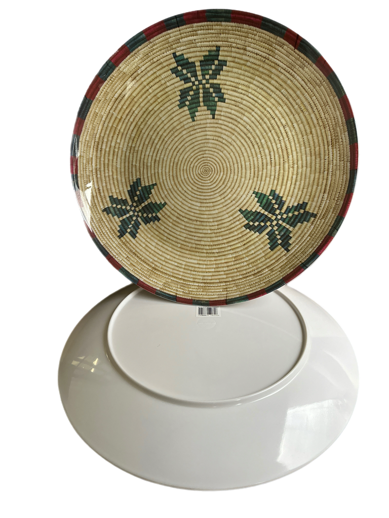 Mica Tray 18" Brown