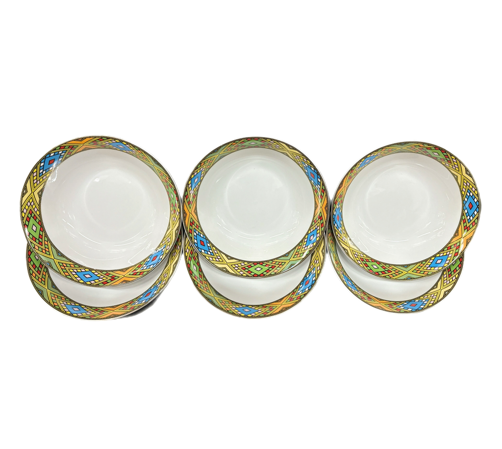 6 Serving Bowls (Large Telet)