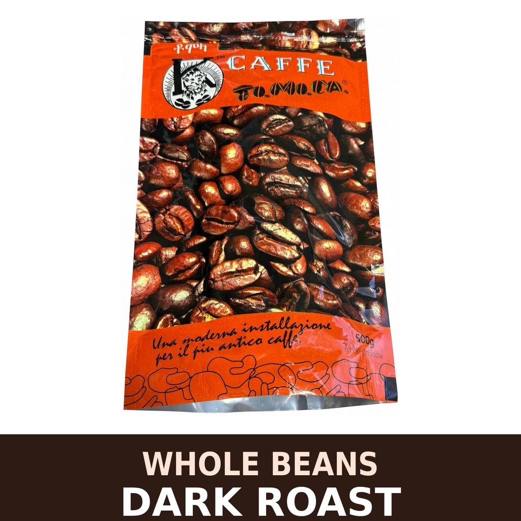 Tomoca Whole Beans Coffee Dark Roast 500g (1.1 LB)