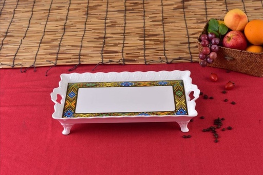 [236] 16 " Tray With Foot (Large Telet)