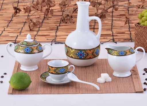 [2436] 22 PCS Coffee Set (Large Telet)