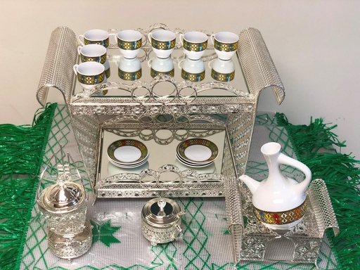 [2032] 4 PCS Silver Rekebot Set  (Type B) FT312