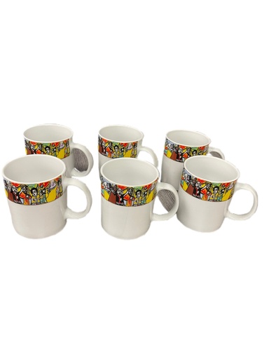 [2542] 6 PCS Mug Set (Saba)