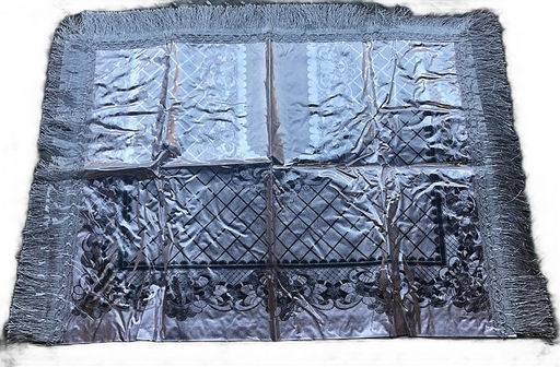 [473] Buna mintaf/Coffee Rug (Silver)