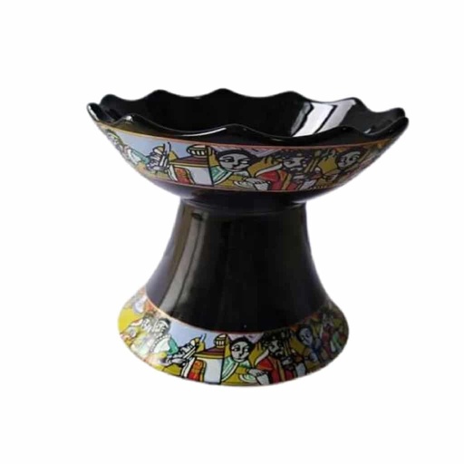 [3129] Ceramic Etan Machesha Small 5" (Saba, Black)