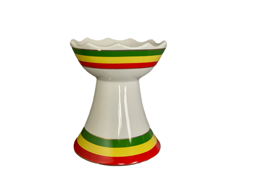 [3068] Ceramic Etan Machesha Small 5" (Ethiopian Flag)