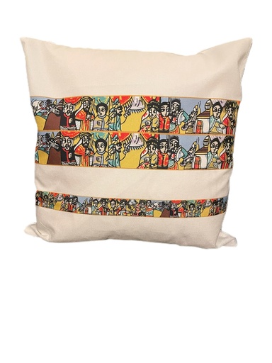 [7301] Sofa Pillow Case (Saba)