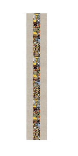 [4157] Table Runner (saba)  12 X 71 inches