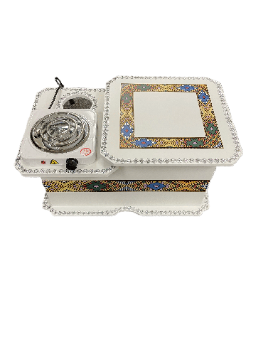[10080] Two-level Telet Rekebot set silver