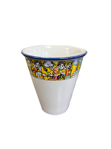 [7554] ሴራሚክ መጠጫ ኩባያ 500 ml (በሳባ)