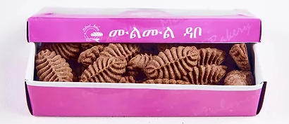 [812] Mulmul Teff  Cookies 1/4 kg