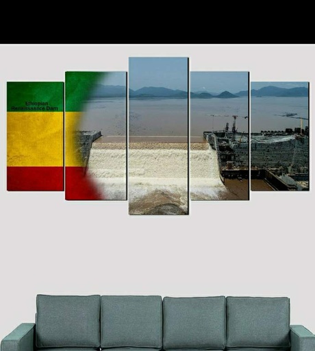 [856] Canvas Art Dam