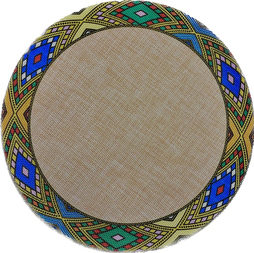[881] Table Mat Round (Large Telet) 14"