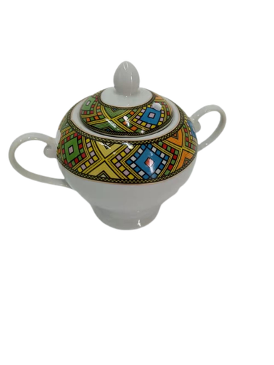 [9015] Sugar pot with lid (Large Telet) 300ml