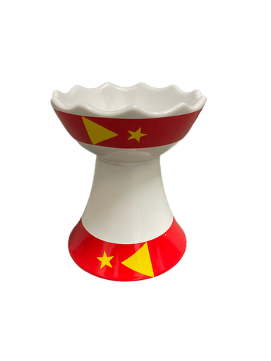 [3389] Ceramic Etan Machesha Small  5" (Tigray Flag)