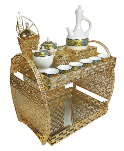 [5352] 4 PCS Gold Rekebot Set (Type C) FT689 // TR716