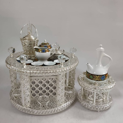 [5581] 4 PCS Silver Rekebot Set (Type D) FT441SET