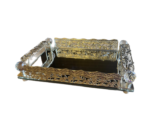 [2123] Serving tray Silver FTA020M