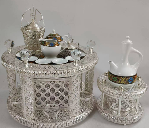 [5604] 4 ፍሬ ወርቃማ የረከቦት ዕቃዎች (Type A) FT470