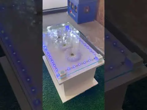 [3620] White Rekebot glass & Light top